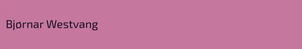 Bjørnar Westvang